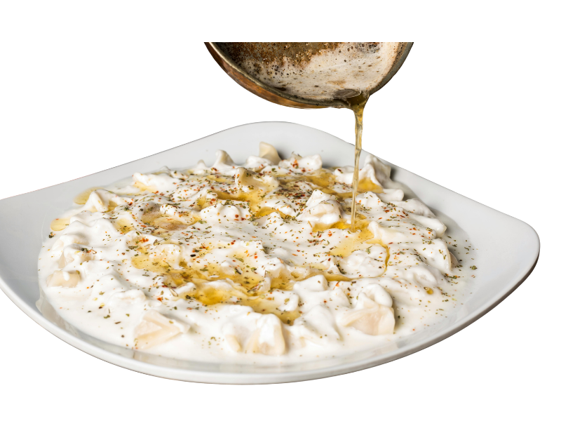 Tereyağlı ev yapımı mantı